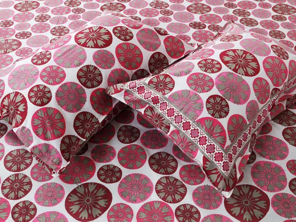 Pink_Cotton_Rajwada_Utsav_Double_Bedsheet_With_Pillow_Cover_120X120_Cm